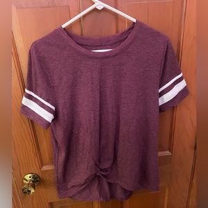 So Khols large sporty tee with knot